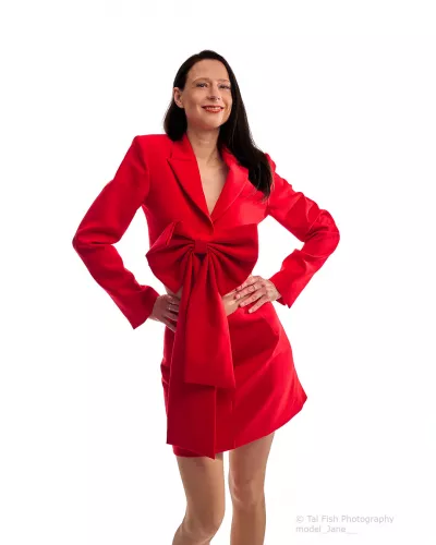 tal fish jane red dress